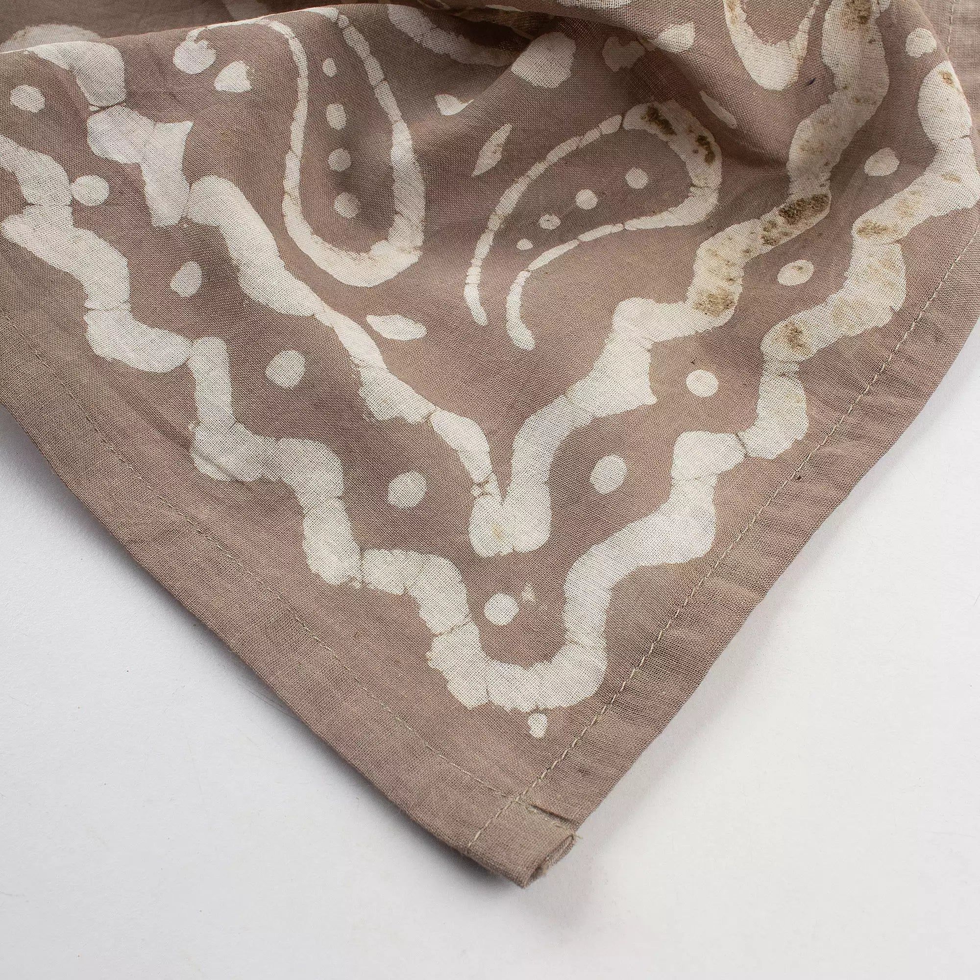 Paisley Hand Block Printed Cotton Head Bandana for Men 597